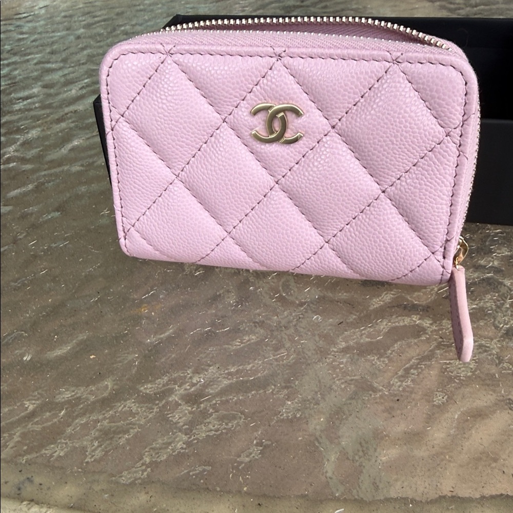 ❤️HOST PICK❤️Chanel Pink Quilted Wallet - Picture 9 of 10